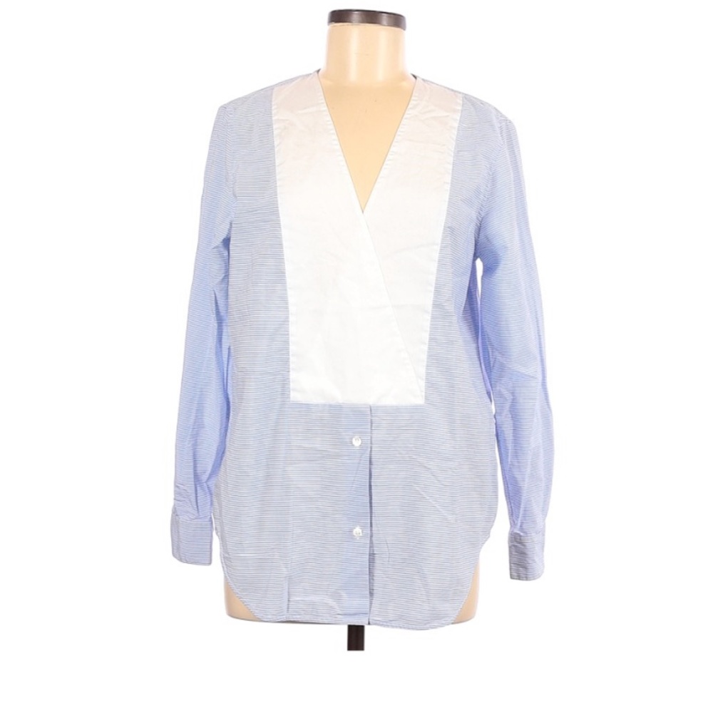 Theory long sleeve blouse